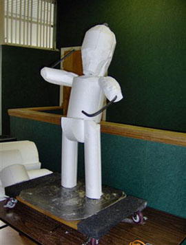 making of the statue